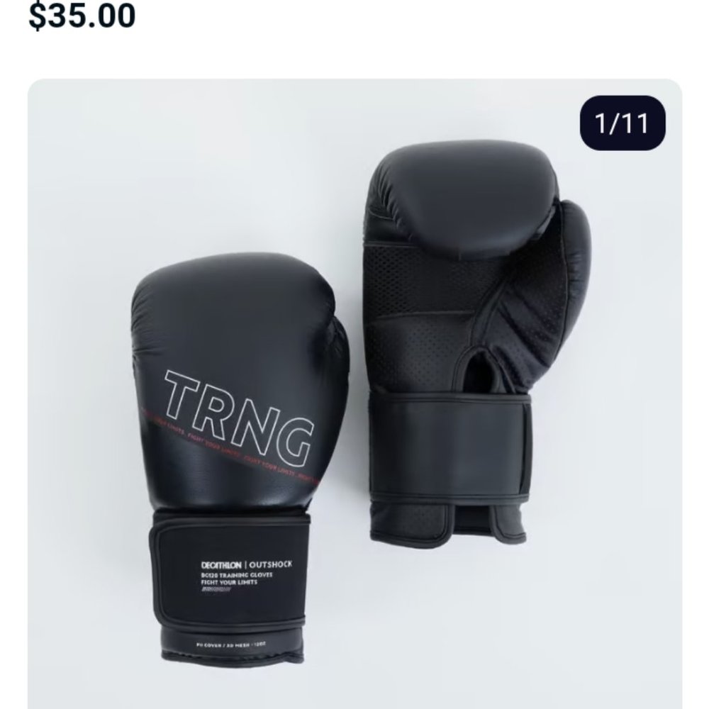 Decathlon Boxing Training Gloves